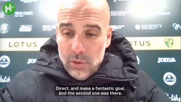 Pep pleased with Sterling and Fernandinho